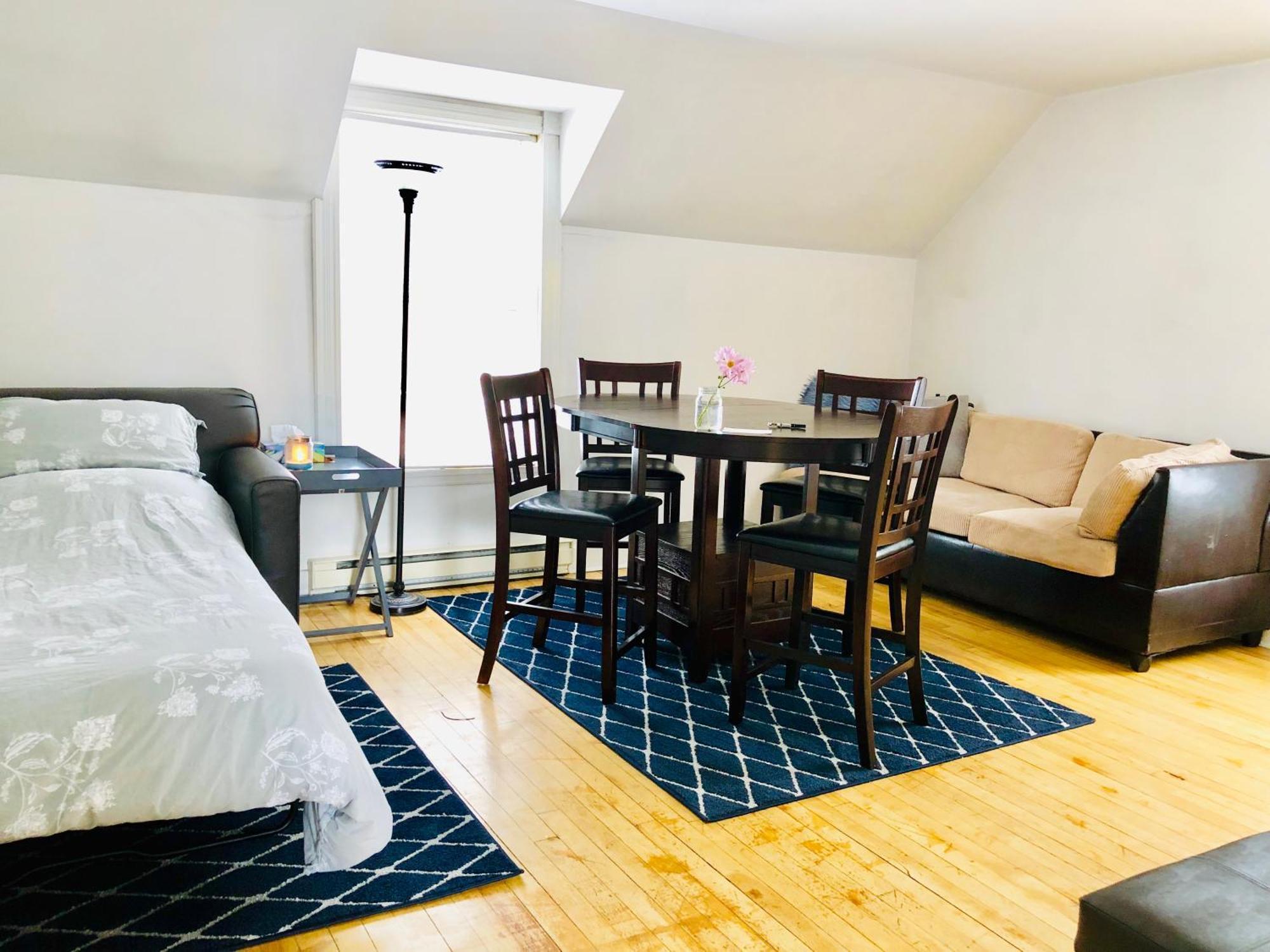 L'Appartement De La Suite North Hatley Bagian luar foto