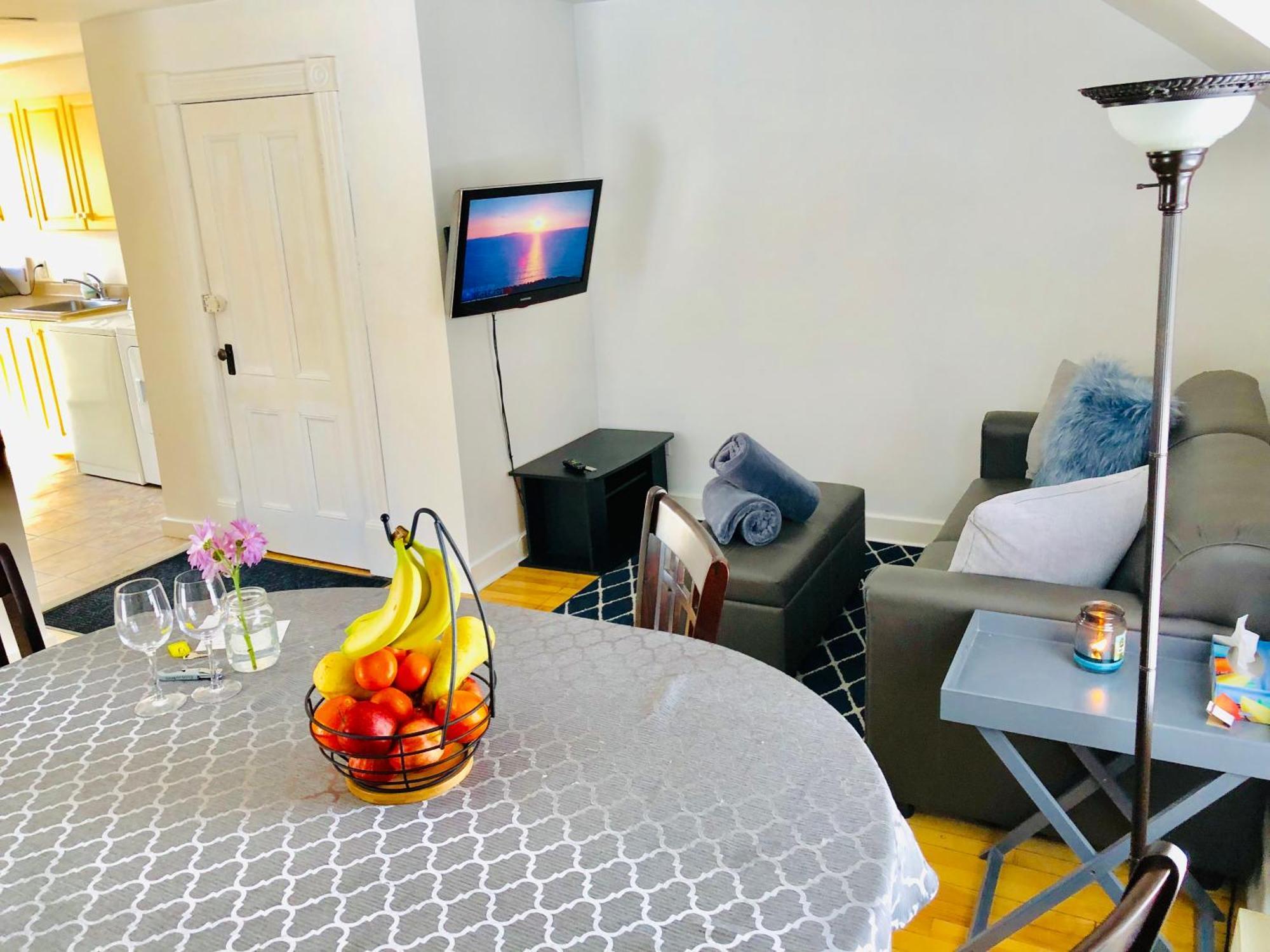 L'Appartement De La Suite North Hatley Bagian luar foto